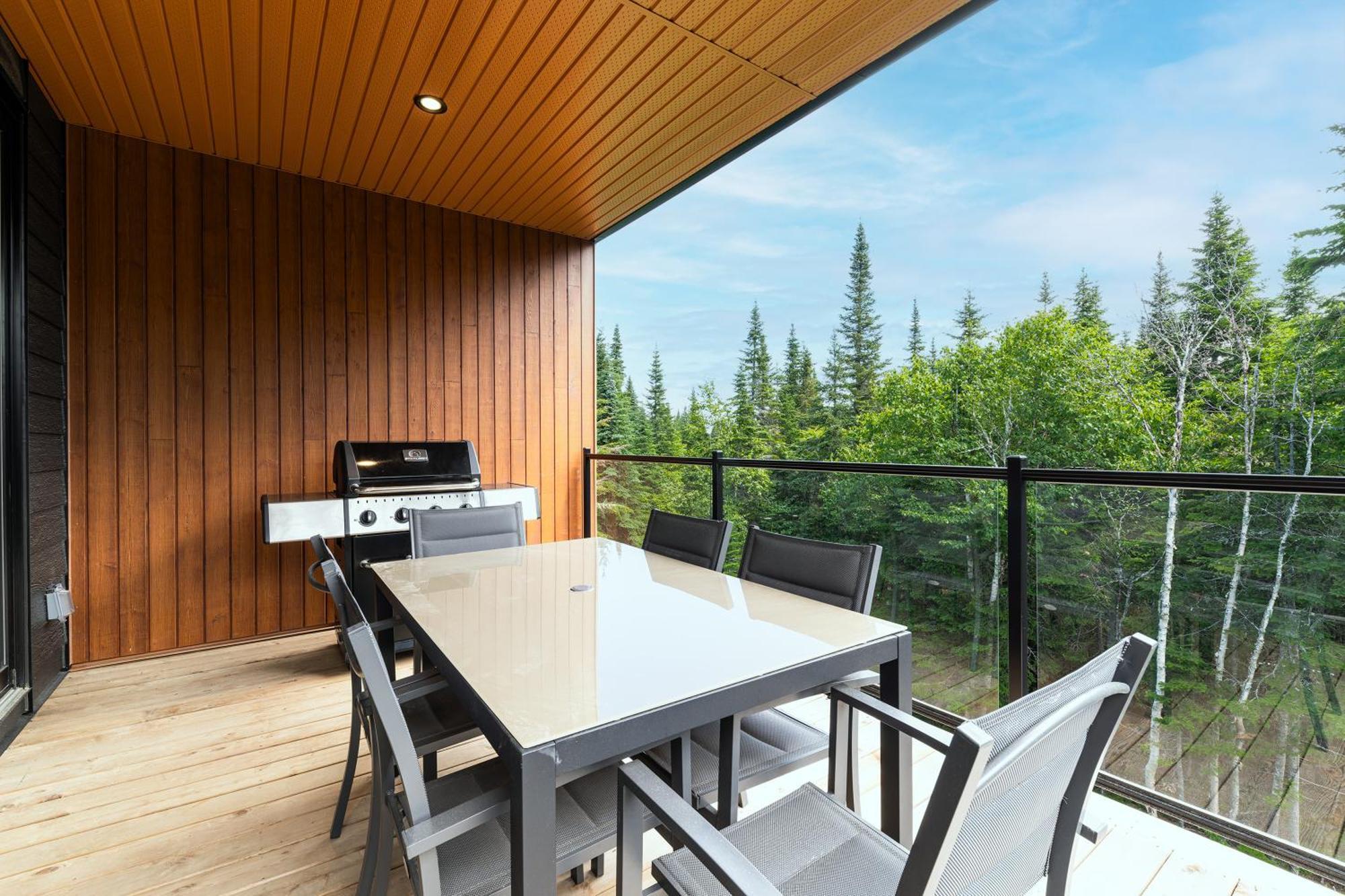 Les Chalets Du Massif De Charlevoix Petite-Riviere-Saint-Francois Ruang foto