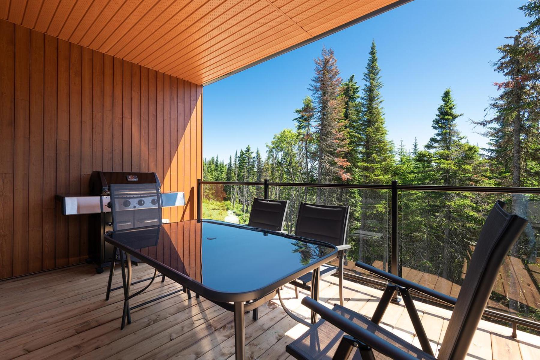 Les Chalets Du Massif De Charlevoix Petite-Riviere-Saint-Francois Ruang foto