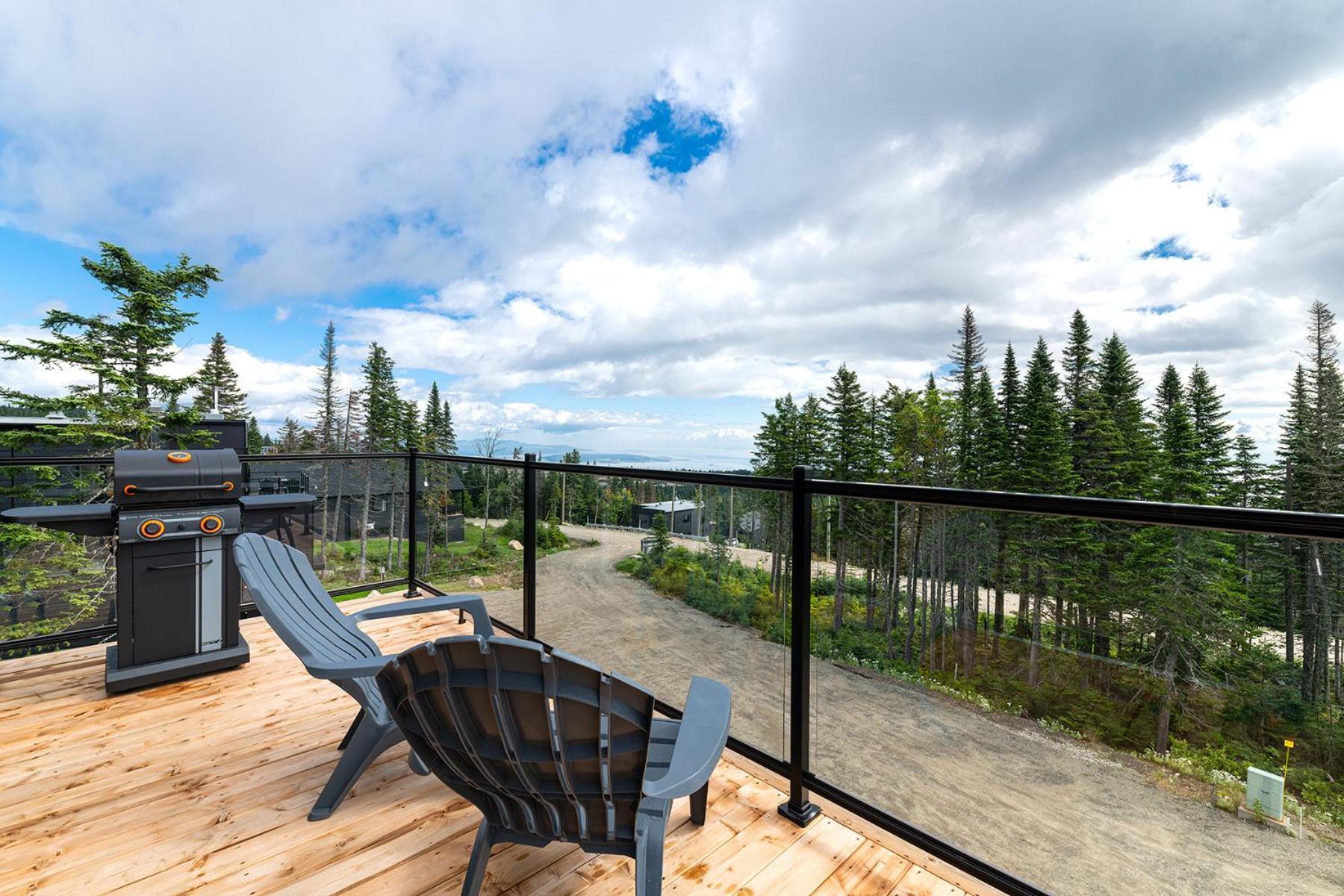 Les Chalets Du Massif De Charlevoix Petite-Riviere-Saint-Francois Ruang foto