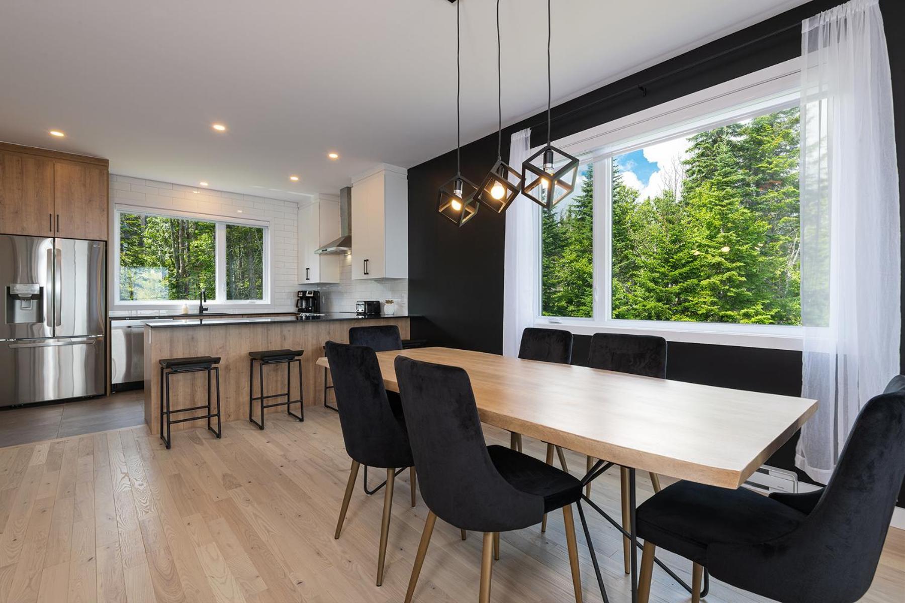 Les Chalets Du Massif De Charlevoix Petite-Riviere-Saint-Francois Ruang foto