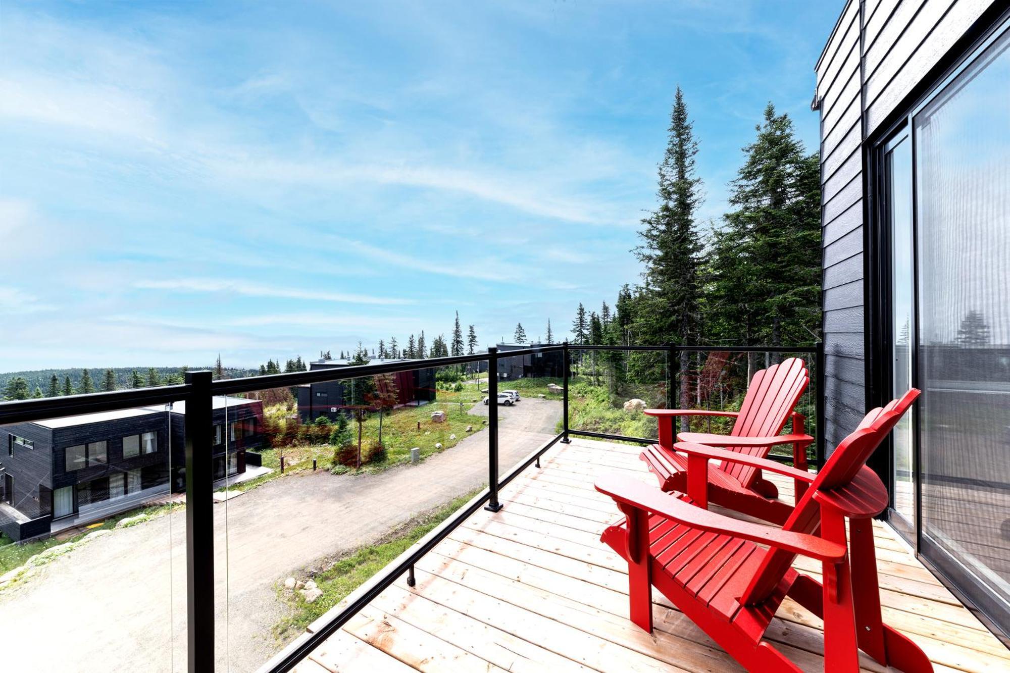 Les Chalets Du Massif De Charlevoix Petite-Riviere-Saint-Francois Ruang foto