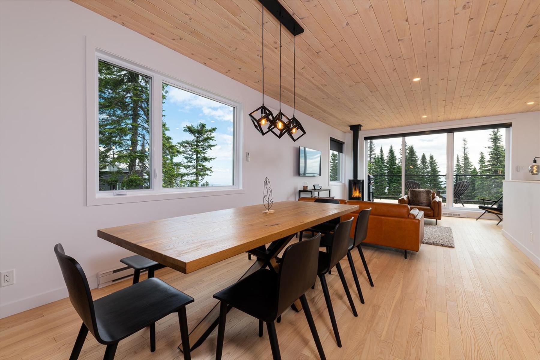 Les Chalets Du Massif De Charlevoix Petite-Riviere-Saint-Francois Ruang foto