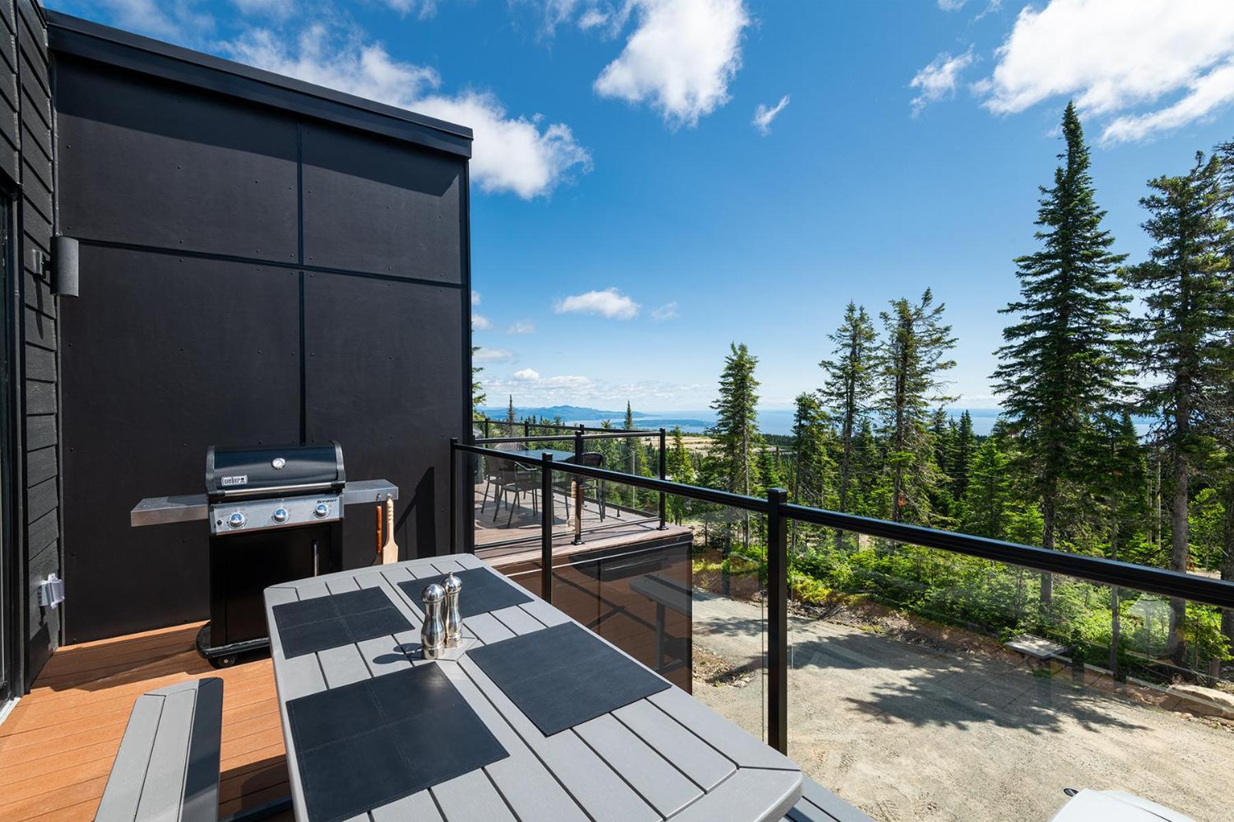 Les Chalets Du Massif De Charlevoix Petite-Riviere-Saint-Francois Ruang foto