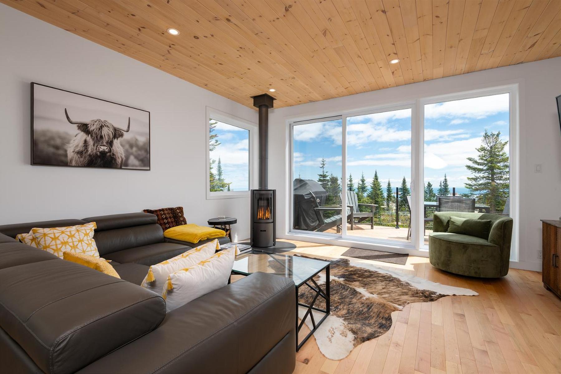 Les Chalets Du Massif De Charlevoix Petite-Riviere-Saint-Francois Bagian luar foto